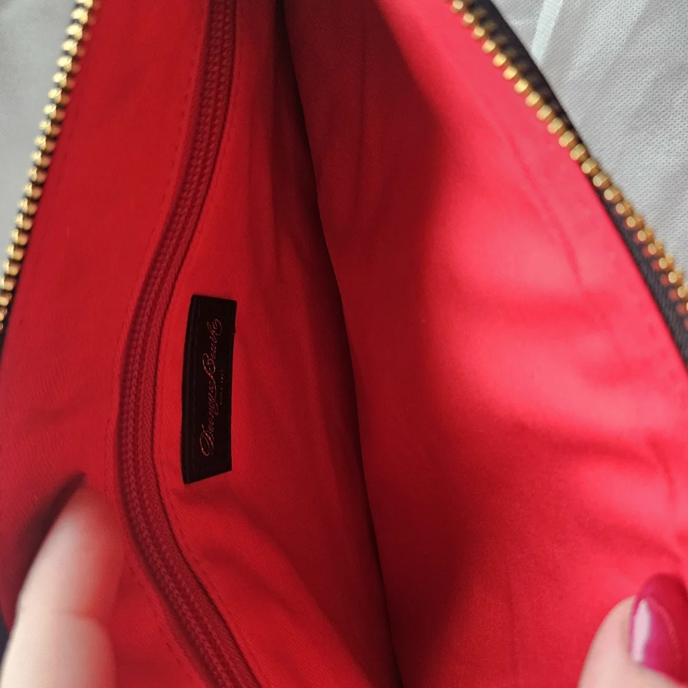 Dooney & Bourke Black Clutch with Tassel - Picture 3 of 3